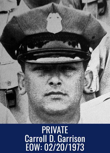 Private Carroll D. Garrison