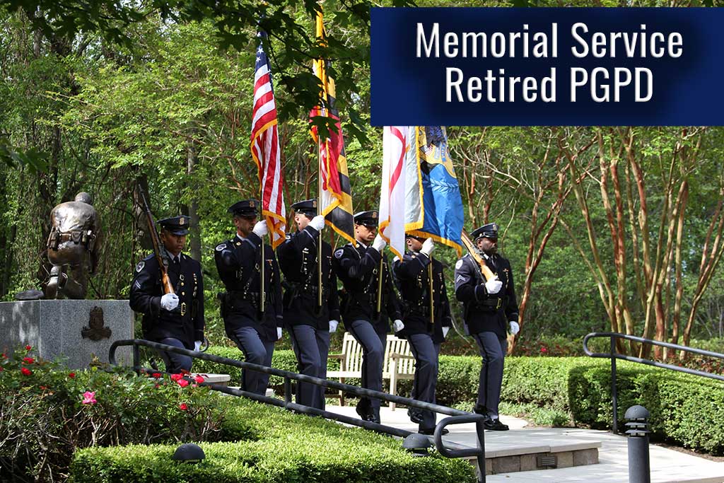 Memorial Service Retired PGPD